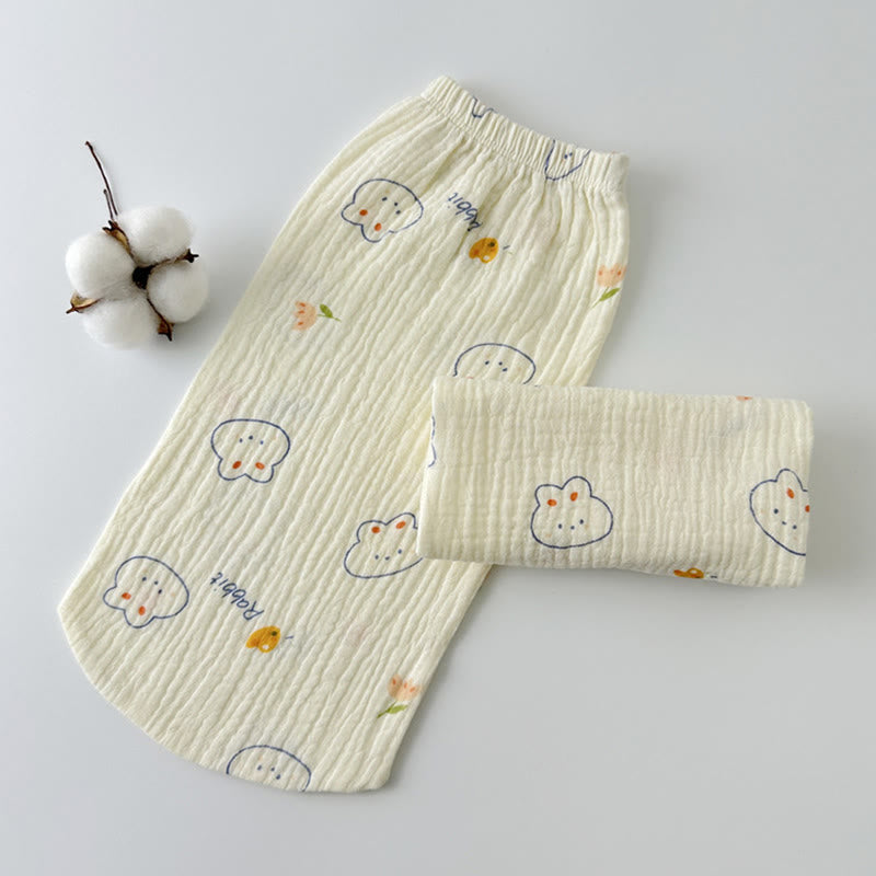 Hautfreundliche Schlafsocken aus Baumwolle - Kaninchen - L - image 3