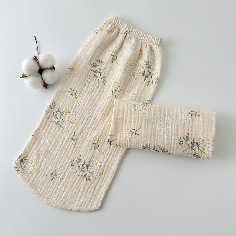 Hautfreundliche Schlafsocken aus Baumwolle - Aprikose - L - image 5