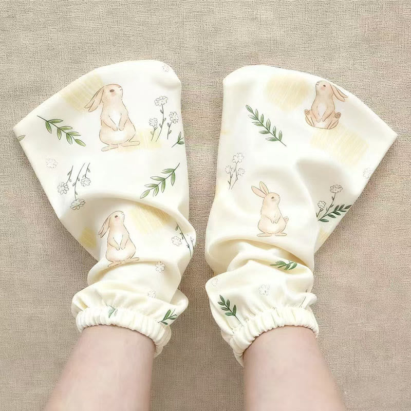 Baumwoll-Schlafsocken mit niedlichen Tiermotiven - Kaninchen - EU38-44 (US5-10) - image 0