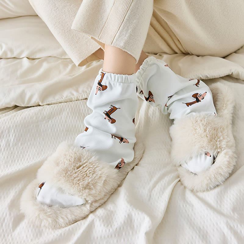 Weiche Baumwollschlafsocken für die ganze Nacht - image 8