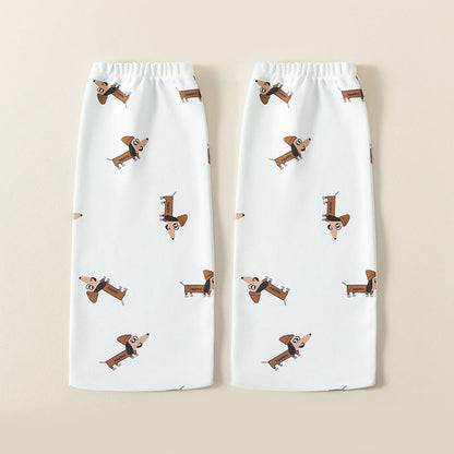Weiche Baumwollschlafsocken für die ganze Nacht - Weiß - EU36-39 (US3-6) - image 13