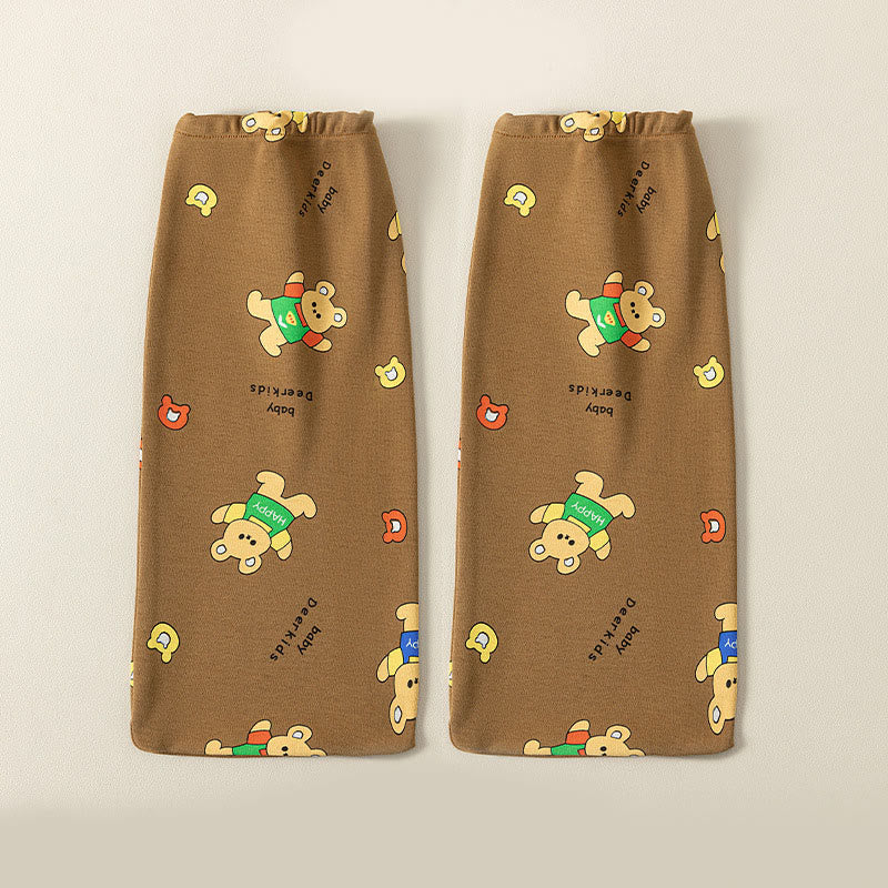 Weiche Baumwollschlafsocken für die ganze Nacht - Braun - EU36-39 (US3-6) - image 14