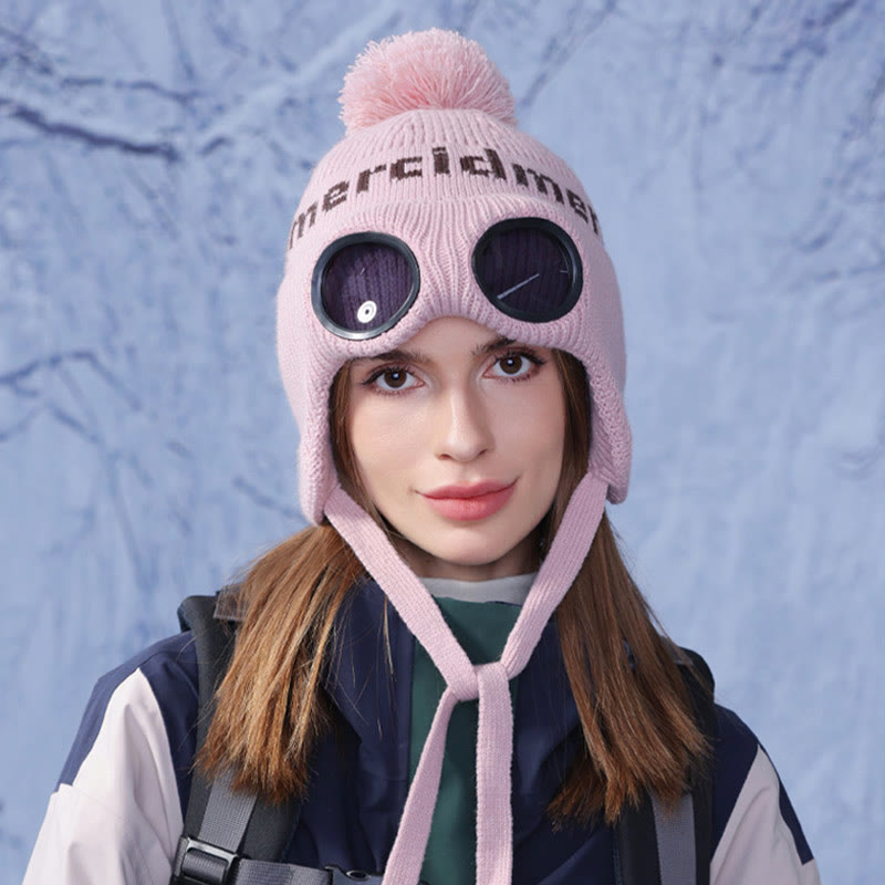 Winddichte, warme Mütze mit Skibrille - image 7