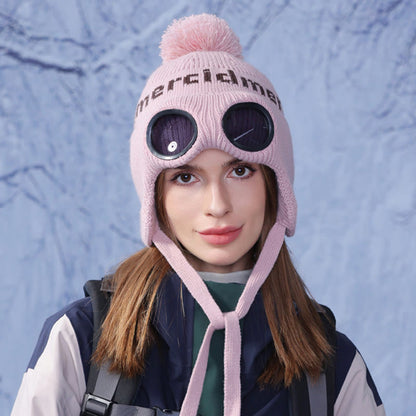 Winddichte, warme Mütze mit Skibrille - image 7