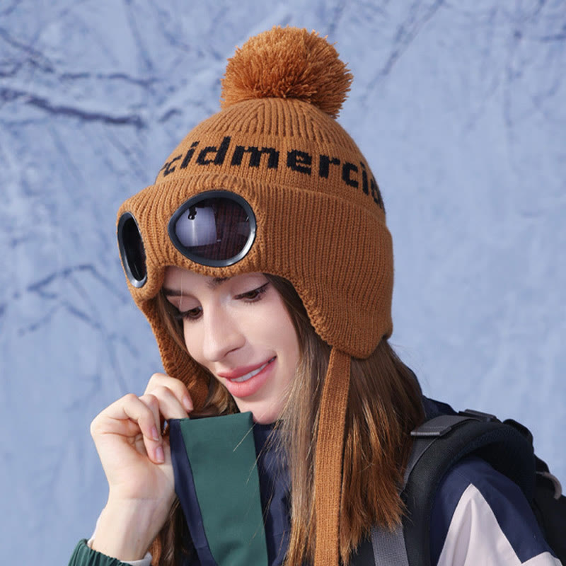 Winddichte, warme Mütze mit Skibrille - image 9