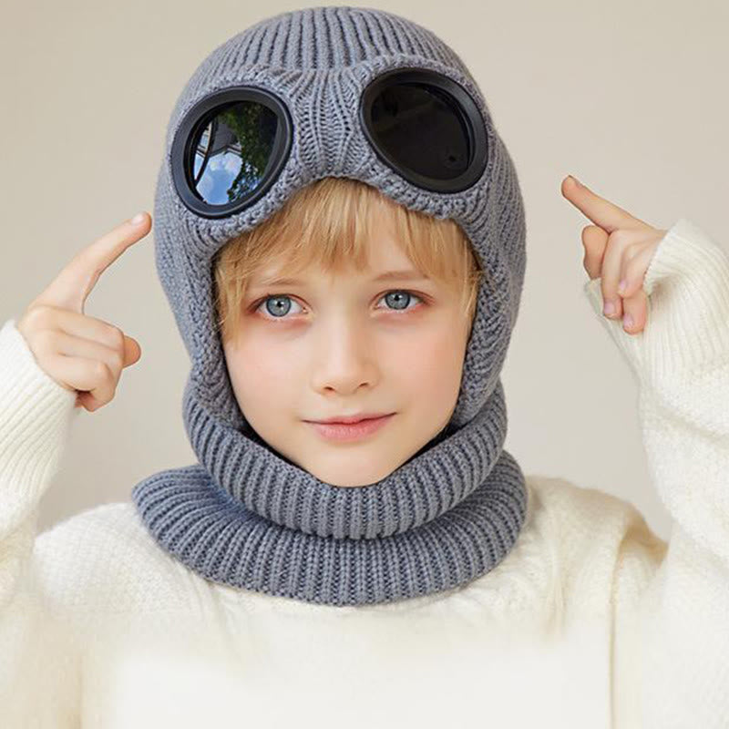 Unisex-Schalmütze mit Schutzbrille - image 12