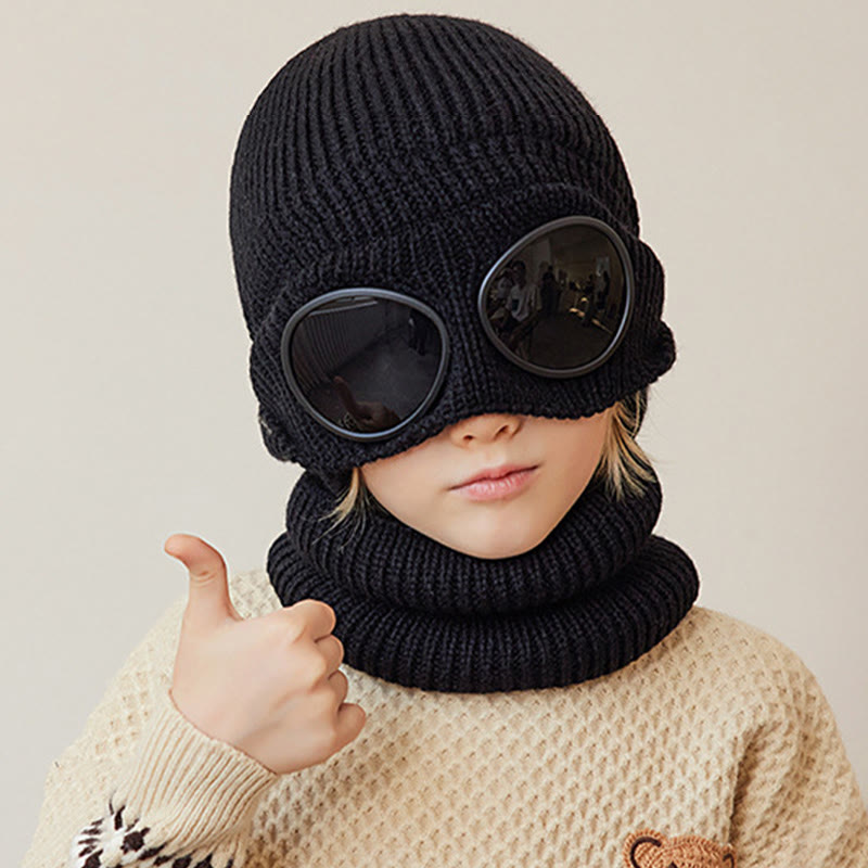 Unisex-Schalmütze mit Schutzbrille - image 10