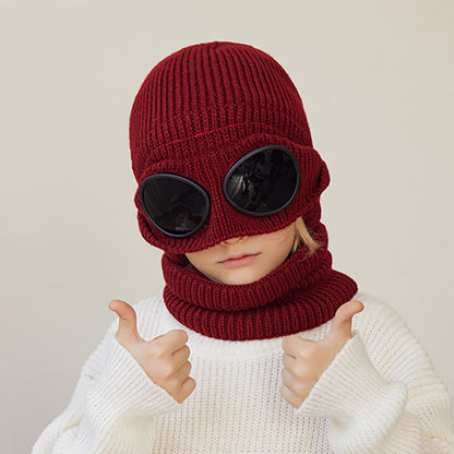 Unisex-Schalmütze mit Schutzbrille - image 6