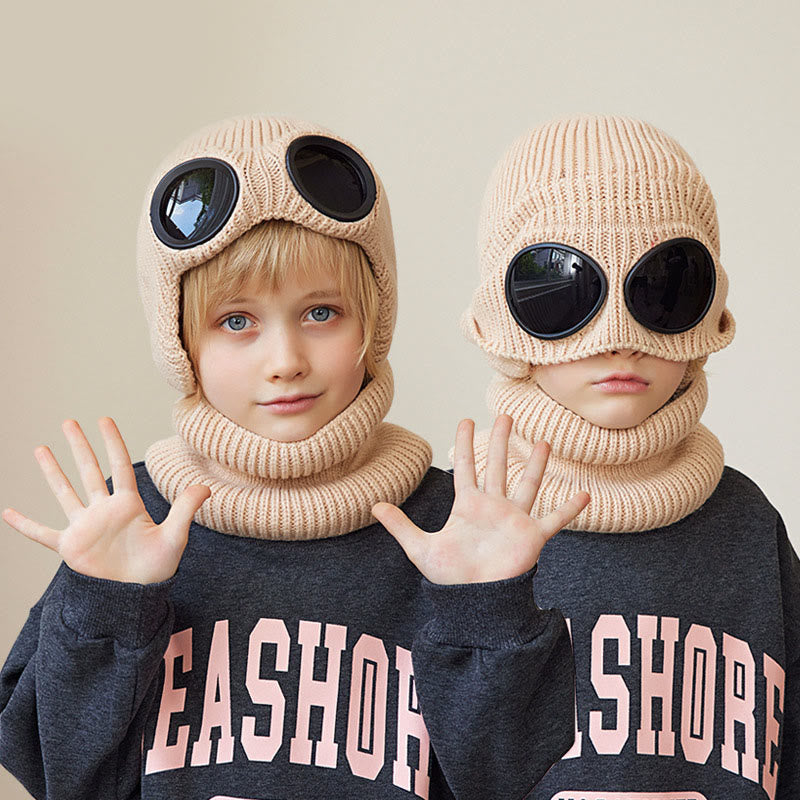 Unisex-Schalmütze mit Schutzbrille - image 14