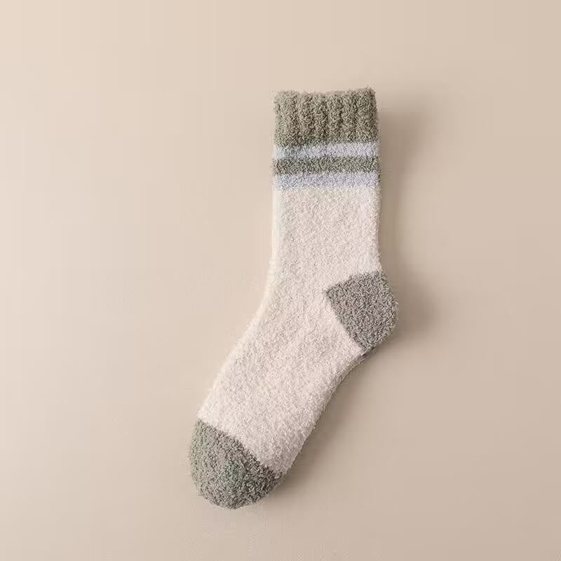 Fleece-Wintersocken (7 Paar) - Grün - EU39-44 (US6-10) - image 13