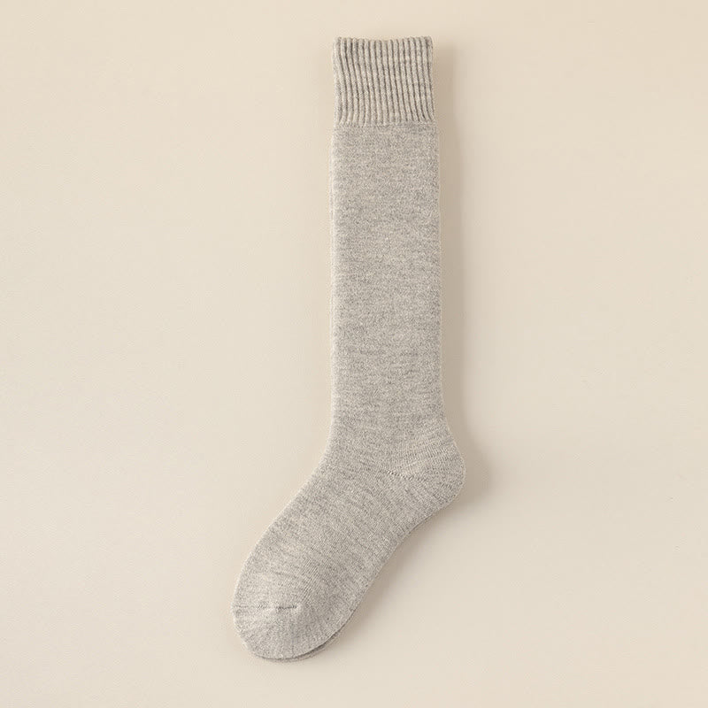 Kaschmir-Kniestrümpfe - Grau - EU39-44 (US6-10) - image 17