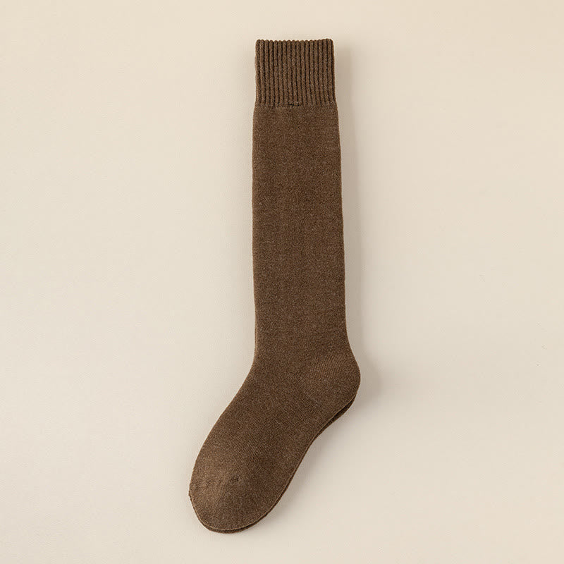 Kaschmir-Kniestrümpfe - Kaffee - EU39-44 (US6-10) - image 20