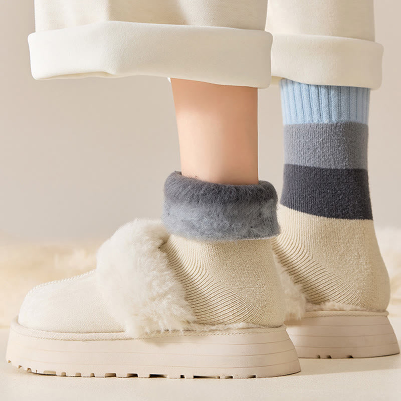 Extra dicke Kaschmir-Viertelsocken (4 Paar) - image 7