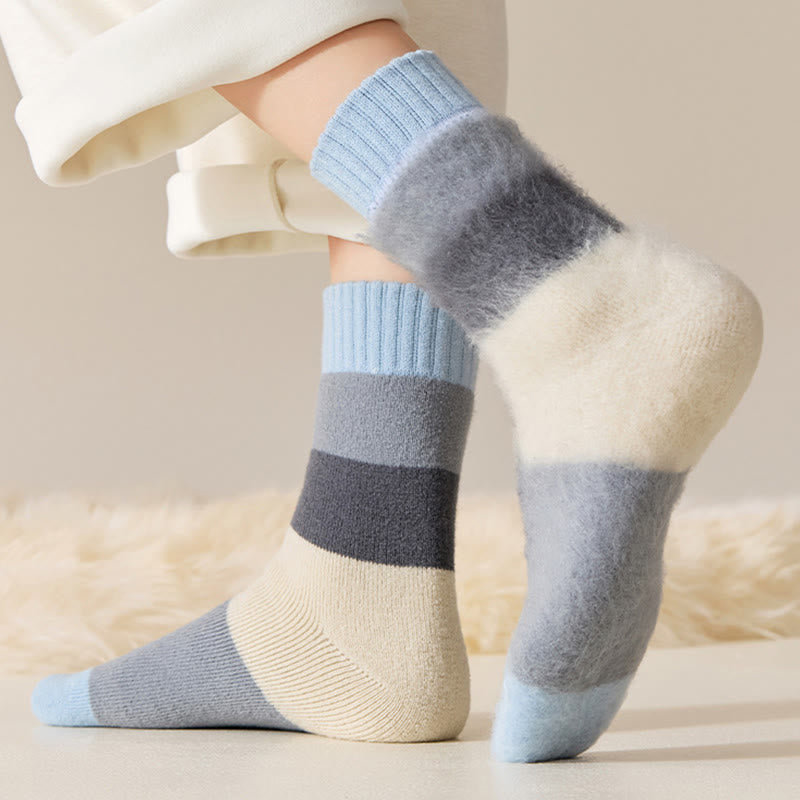 Extra dicke Kaschmir-Viertelsocken (4 Paar) - image 3