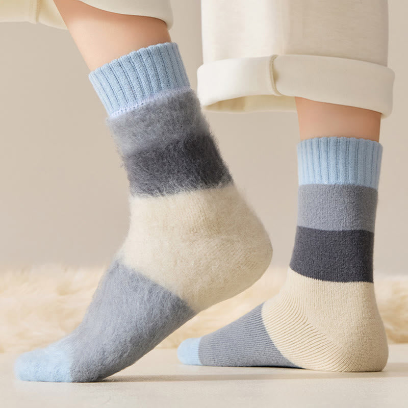 Extra dicke Kaschmir-Viertelsocken (4 Paar) - image 2