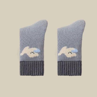 Extra dicke Kaschmir-Viertelsocken (4 Paar) - Hund - EU36-40 (US3-7) - image 11