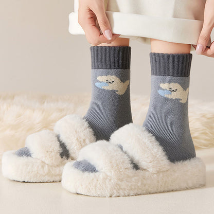 Extra dicke Kaschmir-Viertelsocken (4 Paar) - image 6