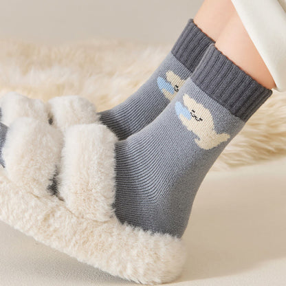 Extra dicke Kaschmir-Viertelsocken (4 Paar) - image 5