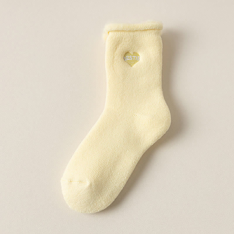 Viertelsocken aus Vollfleece (3 Paar) - Gelb - EU36-40 (US3-7) - image 12