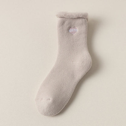Viertelsocken aus Vollfleece (3 Paar) - Dunkelrosa - EU36-40 (US3-7) - image 10