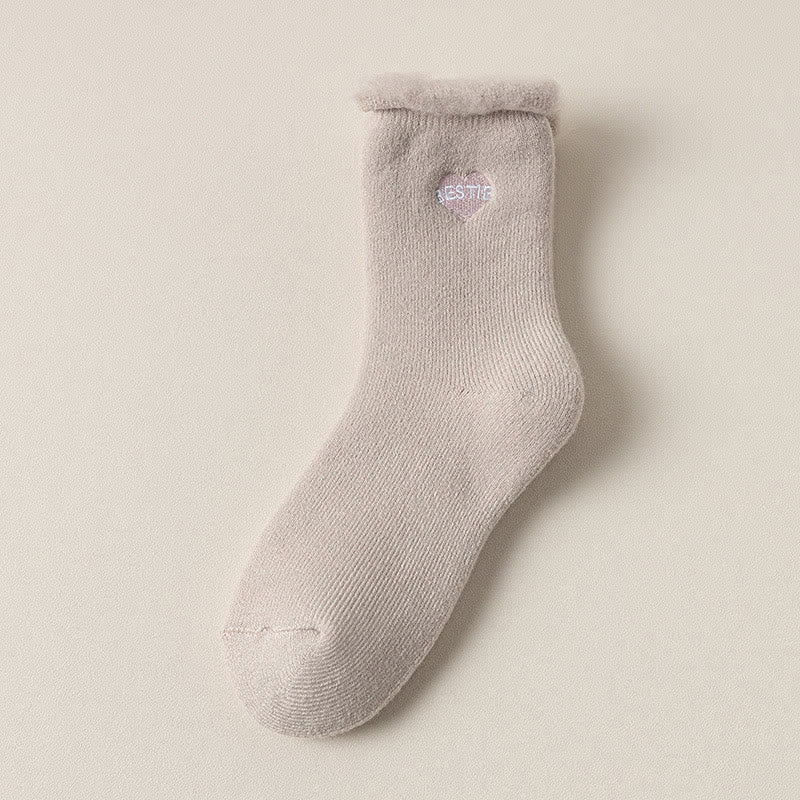 Viertelsocken aus Vollfleece (3 Paar) - Dunkelrosa - EU36-40 (US3-7) - image 10