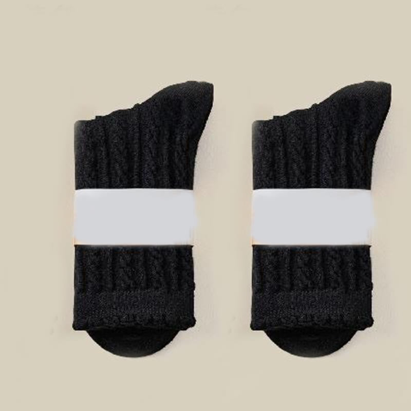 Plüschweiche Viertelsocken (3 Paar) - Schwarz - EU36-40 (US3-7) - image 8
