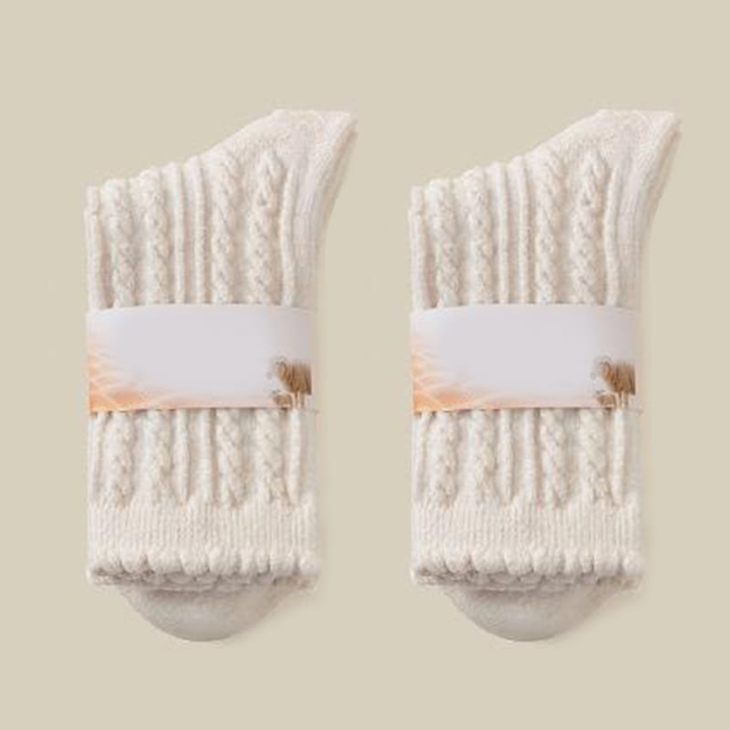 Plüschweiche Viertelsocken (3 Paar) - Beige - EU36-40 (US3-7) - image 14
