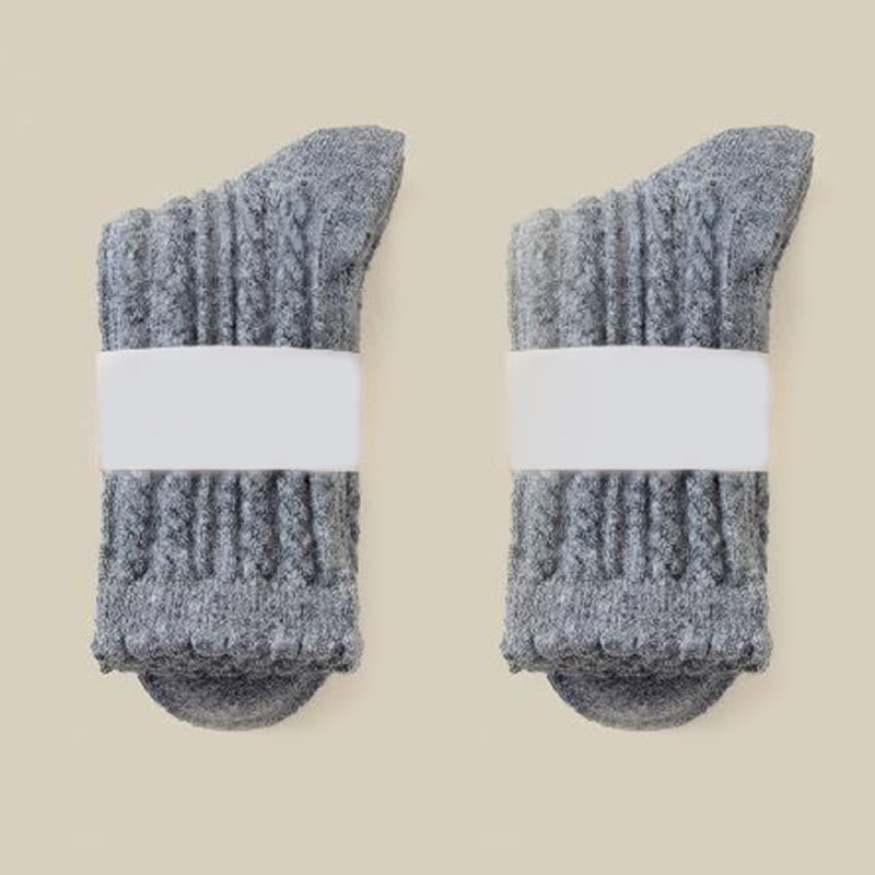 Plüschweiche Viertelsocken (3 Paar) - Grau - EU36-40 (US3-7) - image 11