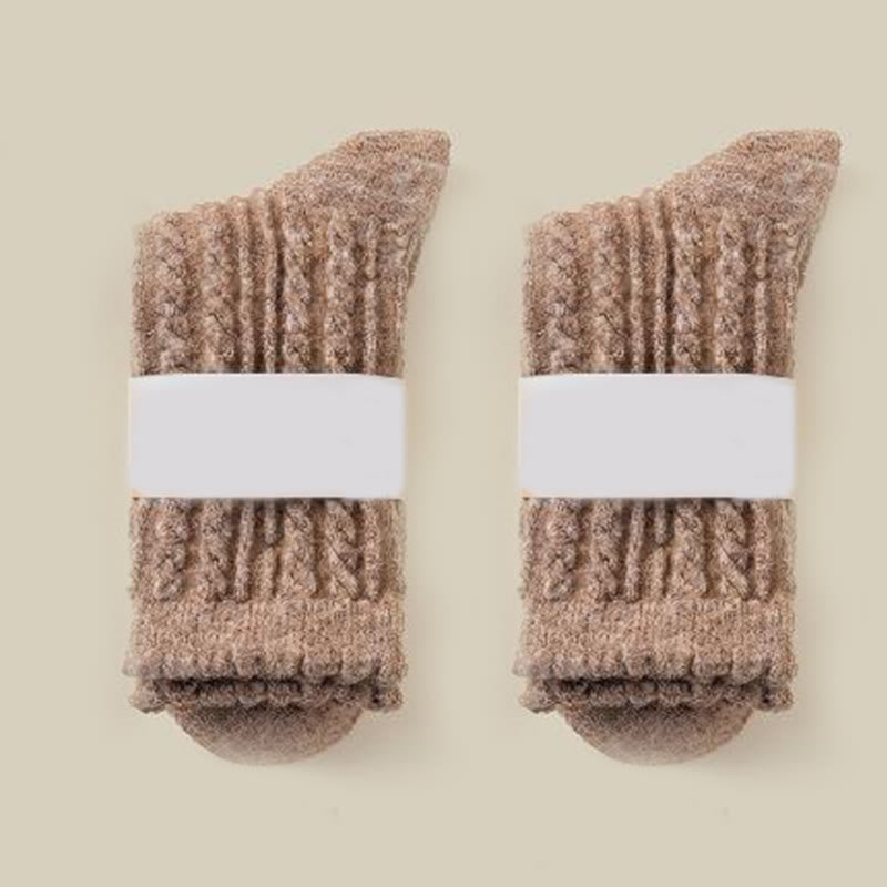 Plüschweiche Viertelsocken (3 Paar) - Kaffee - EU36-40 (US3-7) - image 10