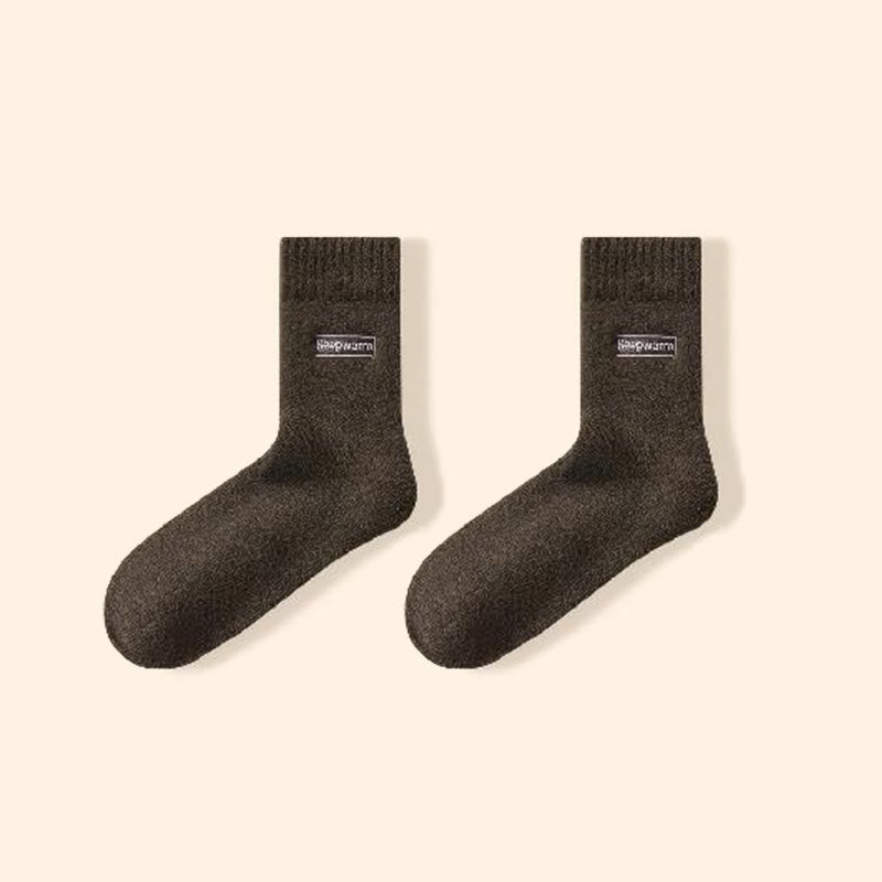 Warmhaltende Viertelsocken (4 Paar) - Armeegrün - EU39-44 (US6-10) - image 15