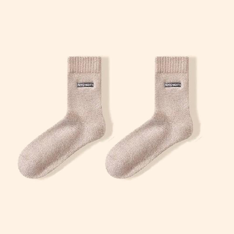 Warmhaltende Viertelsocken (4 Paar) - Khaki - EU39-44 (US6-10) - image 13