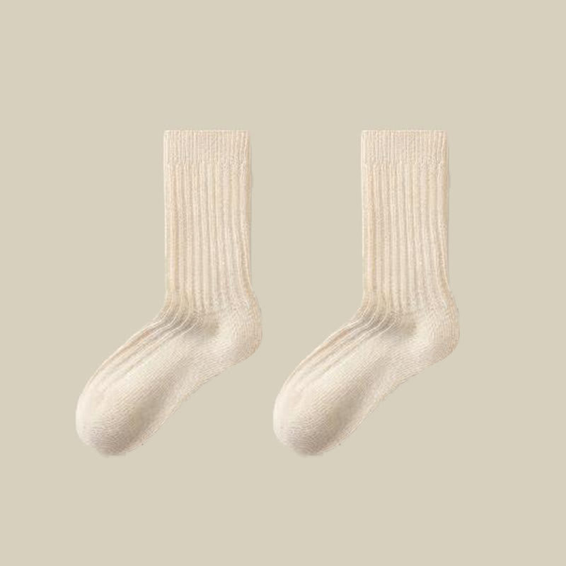 Kuschelige Viertelsocken aus Schafwolle (3 Paar) - Beige - EU39-44 (US6-10) - image 10
