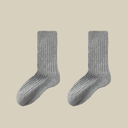 Kuschelige Viertelsocken aus Schafwolle (3 Paar) - Hellgrau - EU39-44 (US6-10) - image 12