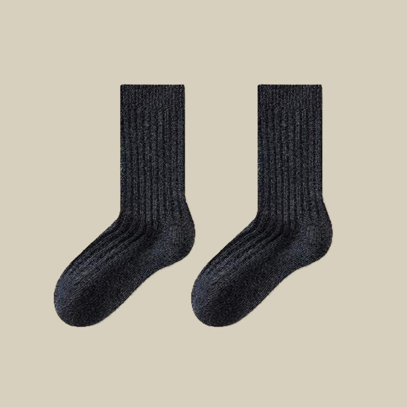 Kuschelige Viertelsocken aus Schafwolle (3 Paar) - Dunkelgrau - EU39-44 (US6-10) - image 13