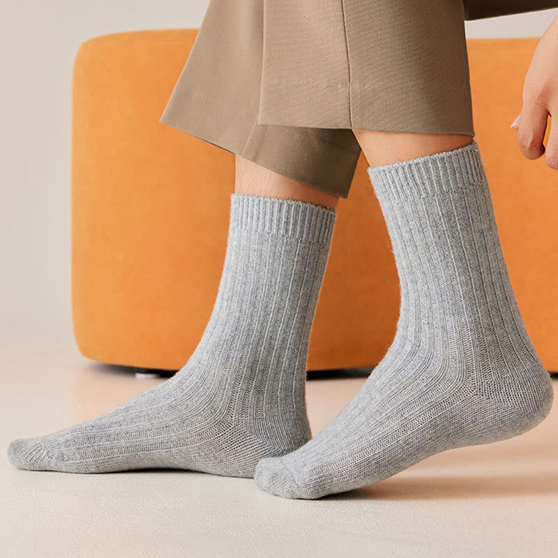 Kuschelige Viertelsocken aus Schafwolle (3 Paar) - image 2