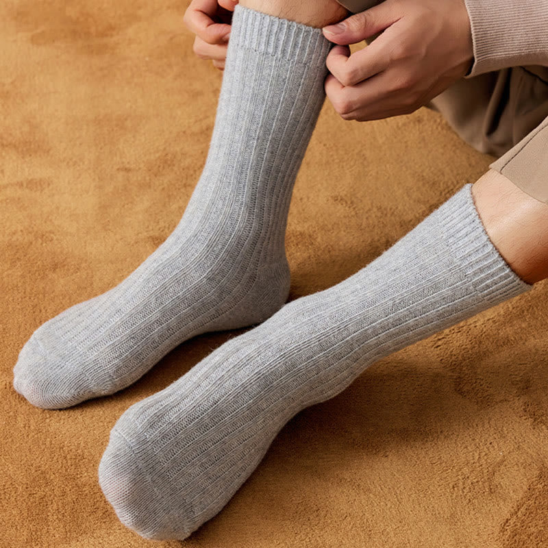Kuschelige Viertelsocken aus Schafwolle (3 Paar) - image 3