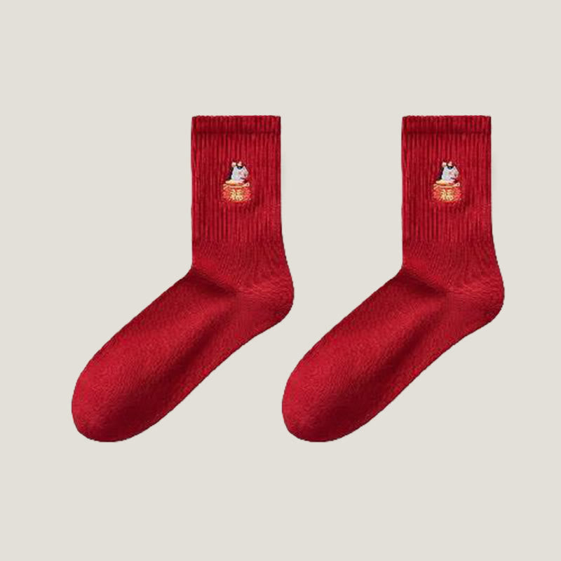 Lucky Red Quarter Socken (5 Paar) - image 13