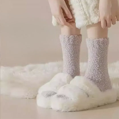 Schlafsocken mit rutschfester Sohle (4 Paar) - image 3