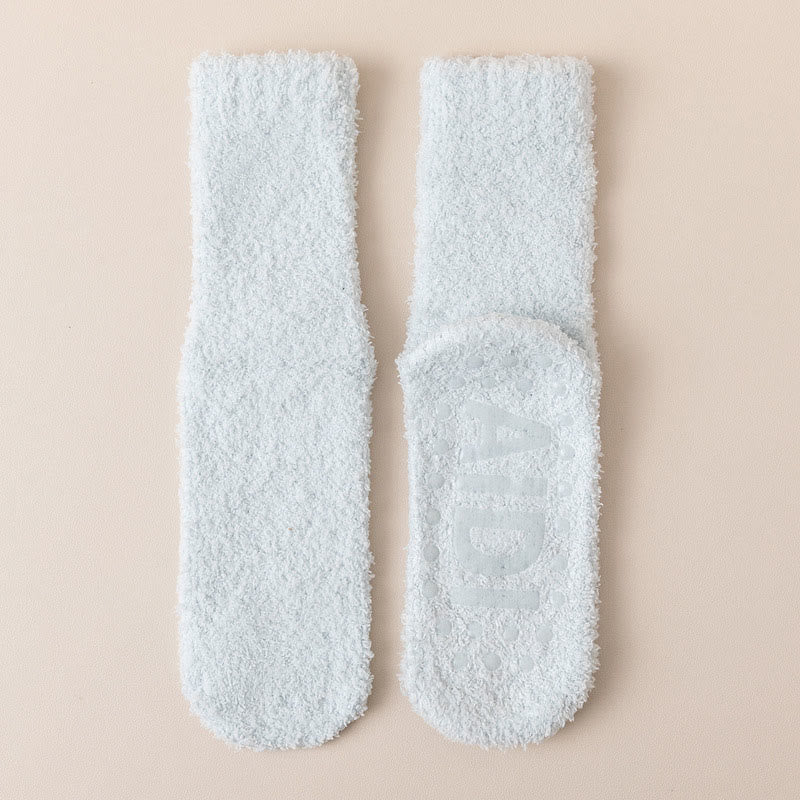 Schlafsocken mit rutschfester Sohle (4 Paar) - Hellblau - EU36-40 (US3-7) - image 24