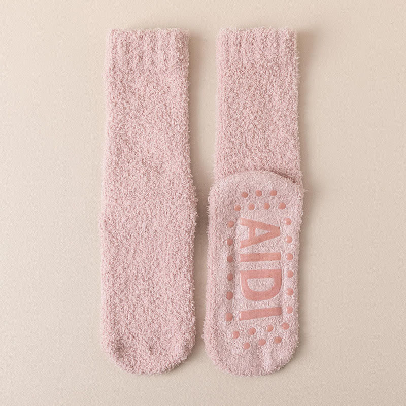 Schlafsocken mit rutschfester Sohle (4 Paar) - Hellrosa - EU36-40 (US3-7) - image 22