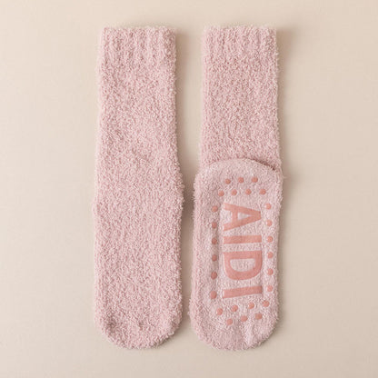 Schlafsocken mit rutschfester Sohle (4 Paar) - Hellrosa - EU36-40 (US3-7) - image 22