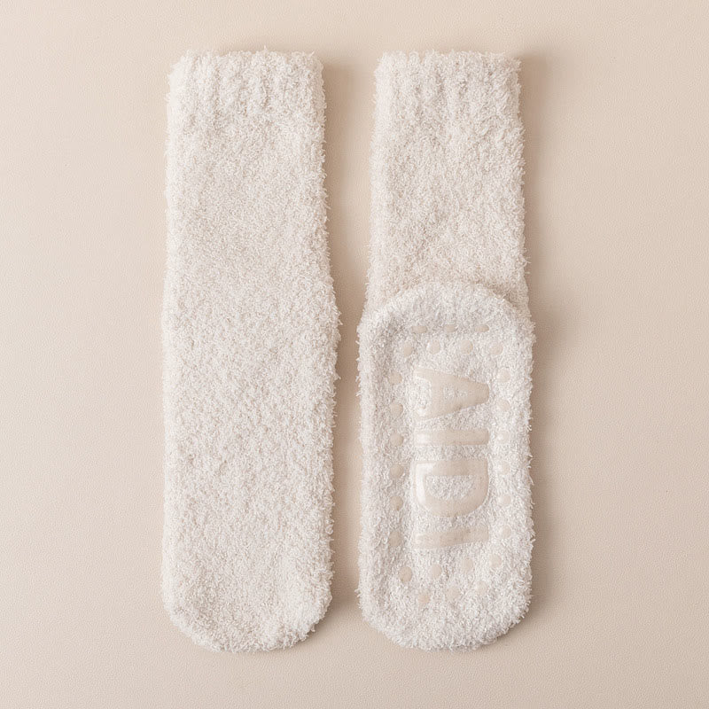 Schlafsocken mit rutschfester Sohle (4 Paar) - Aprikose - EU36-40 (US3-7) - image 16