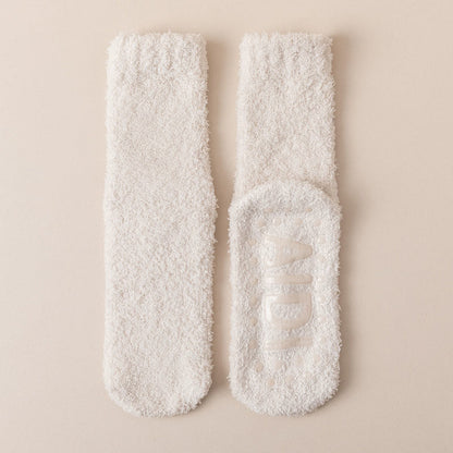 Schlafsocken mit rutschfester Sohle (4 Paar) - Aprikose - EU36-40 (US3-7) - image 16