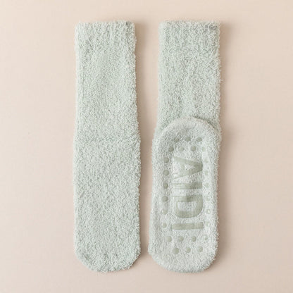 Schlafsocken mit rutschfester Sohle (4 Paar) - Hellgrün - EU36-40 (US3-7) - image 23