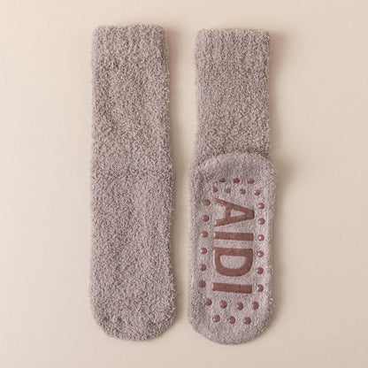 Schlafsocken mit rutschfester Sohle (4 Paar) - Kaffee - EU36-40 (US3-7) - image 20