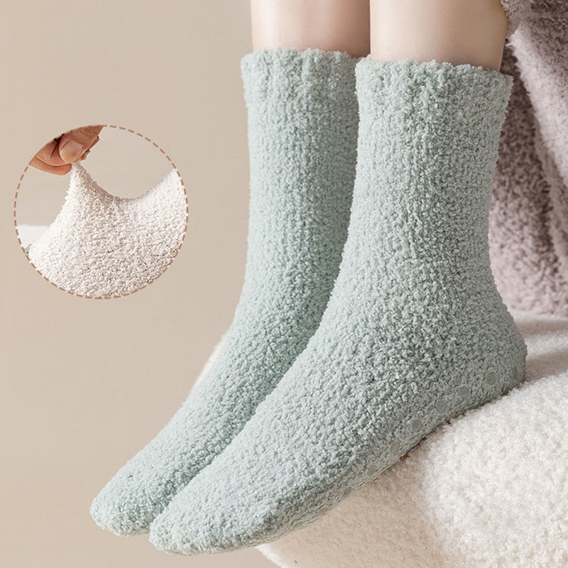 Schlafsocken mit rutschfester Sohle (4 Paar) - image 4