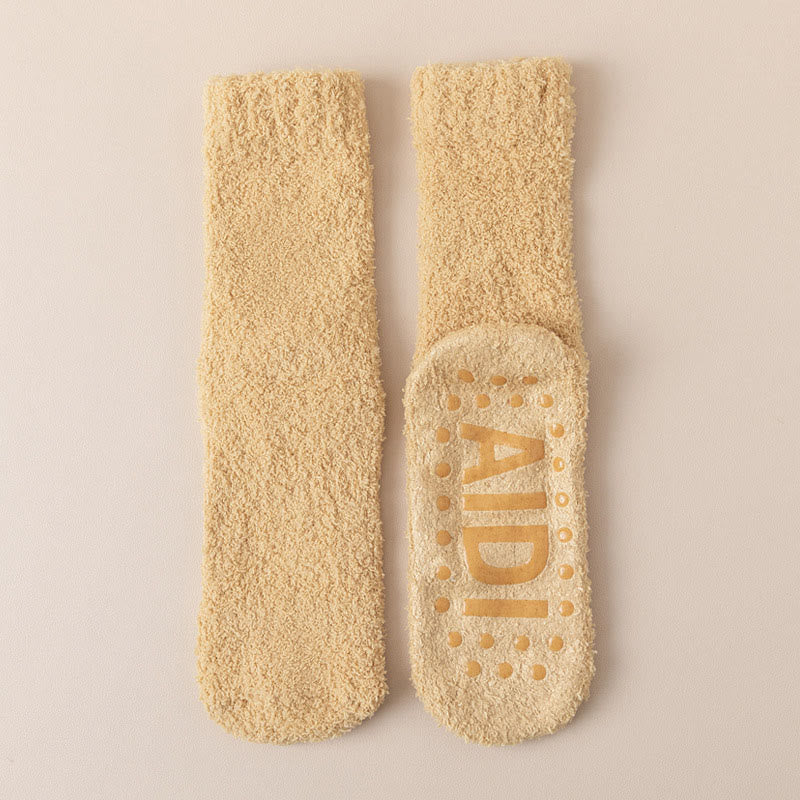 Schlafsocken mit rutschfester Sohle (4 Paar) - Gelb - EU36-40 (US3-7) - image 18