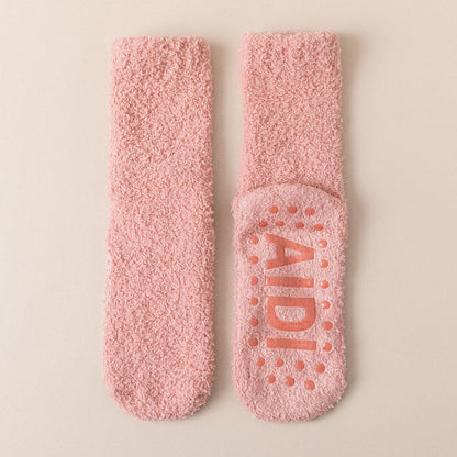 Schlafsocken mit rutschfester Sohle (4 Paar) - Rosa - EU36-40 (US3-7) - image 21