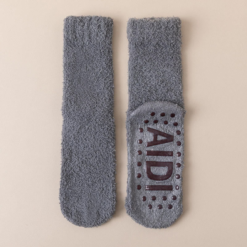 Schlafsocken mit rutschfester Sohle (4 Paar) - Dunkelgrau - EU36-40 (US3-7) - image 14