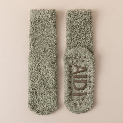 Schlafsocken mit rutschfester Sohle (4 Paar) - Grün - EU36-40 (US3-7) - image 17